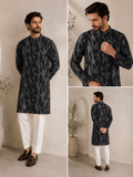 MW-7 Unstitched Cotton Printed Kurta Trouser