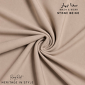 Stone Beige - Sadabahaar Wash & Wear