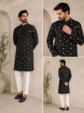 MW-20 Unstitched Cotton Printed Kurta Trouser