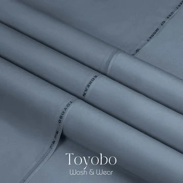 Lite Grey - Toyobo Korean - Blended Fabric image 0