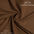 Chocolate Brown - Sadabahaar Wash & Wear