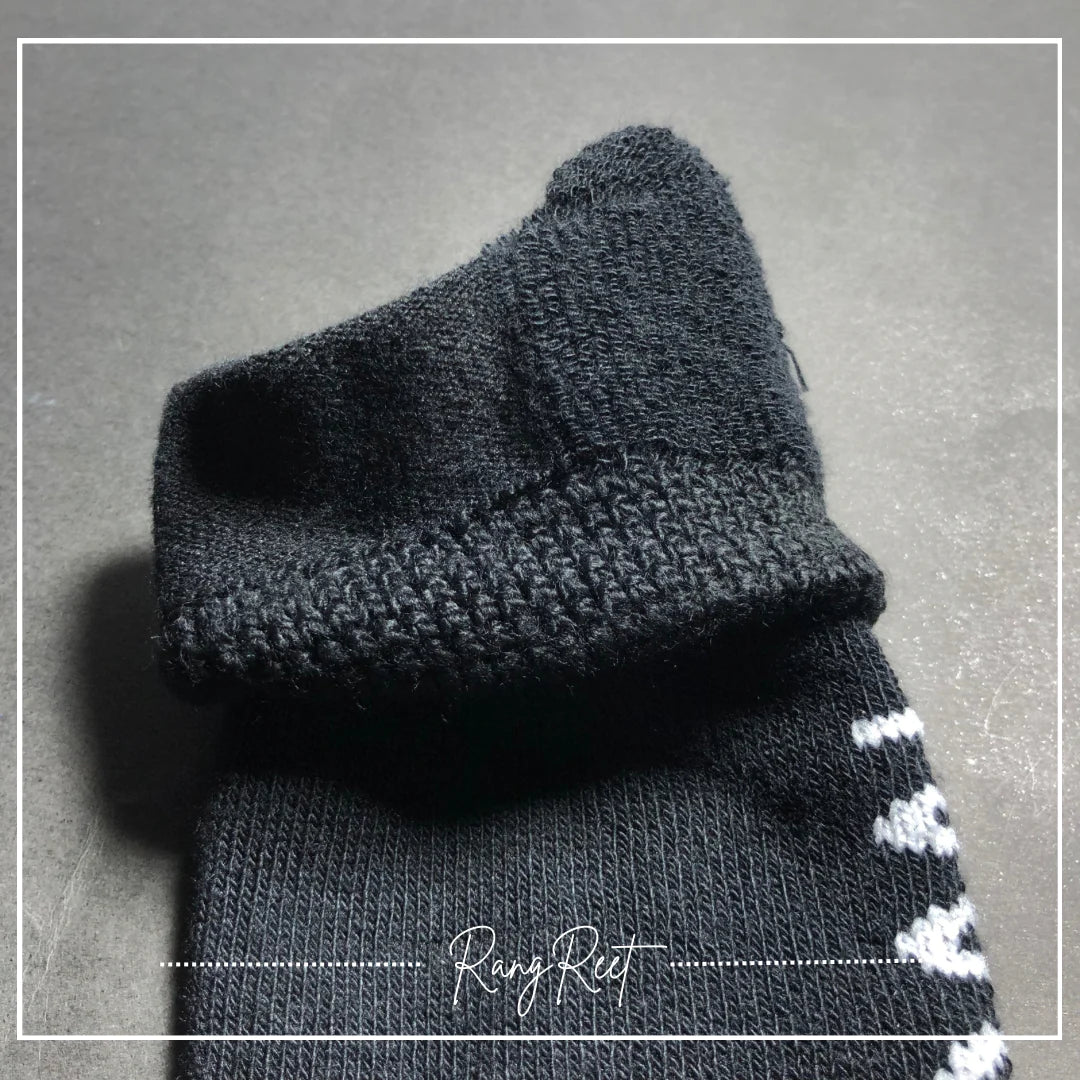 Black Cotton Diabetic Socks image 2