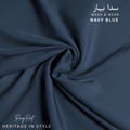 Navy Blue - Sadabahaar Wash & Wear
