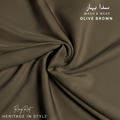 Olive Brown - Sadabahaar Wash & Wear