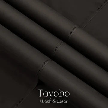 Brown - Toyobo Korean - Blended Fabric image 0