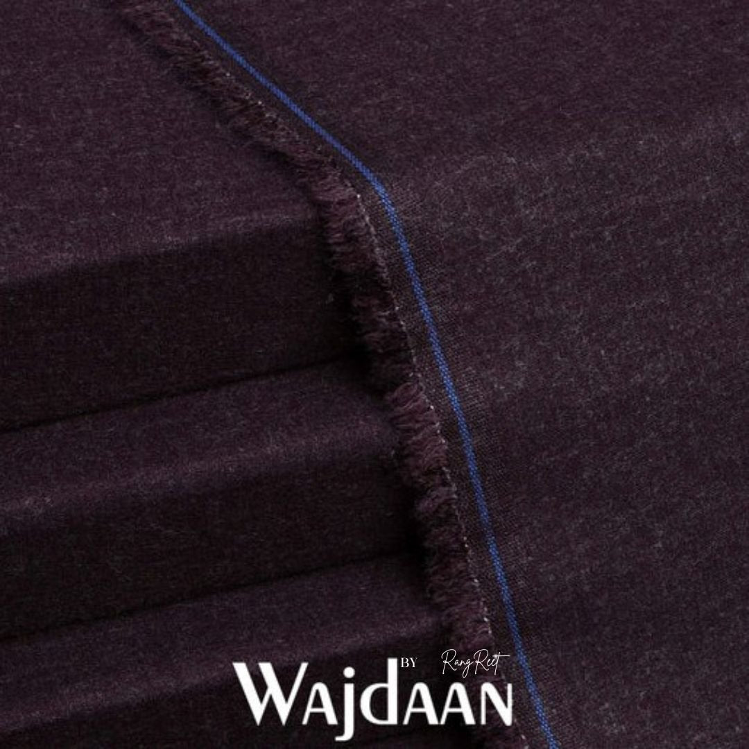 Maroon - Wajdaan - Wool image 0
