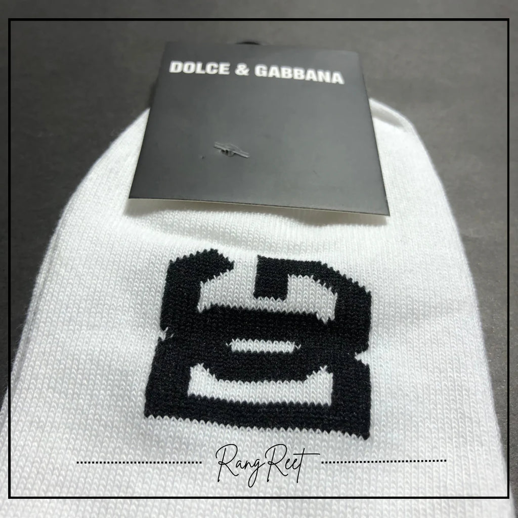 White Stretch Cotton Ankle Socks image 1