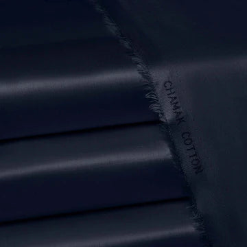 Blue - Chamak Cotton (Satin) image 0