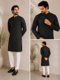 MW-16 Unstitched Cotton Printed Kurta Trouser