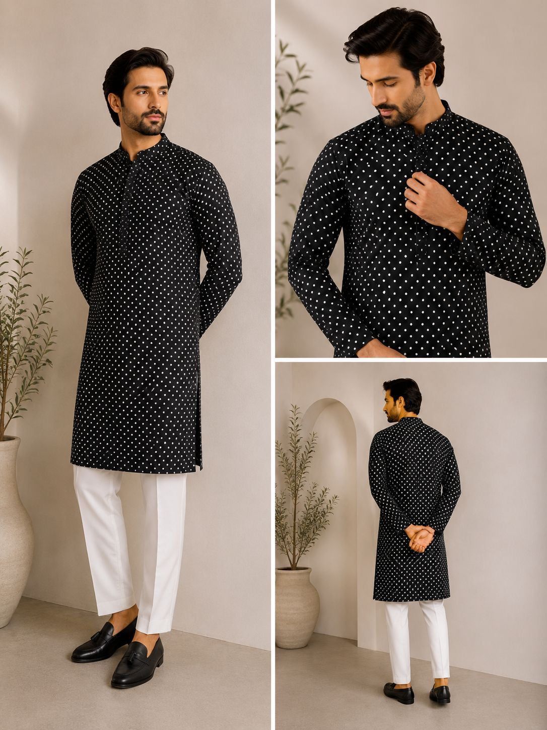 MW-16 Unstitched Cotton Printed Kurta Trouser