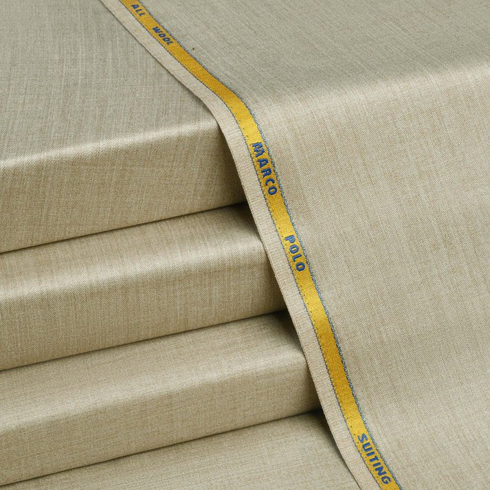 Tan - Marco Polo - Winter Fabric image 0