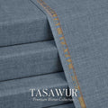 Silver Blue - Tasawur - Winter Fabric image 0