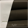 Olive Fins Cotton Kurta Pajama Unstitched image 0