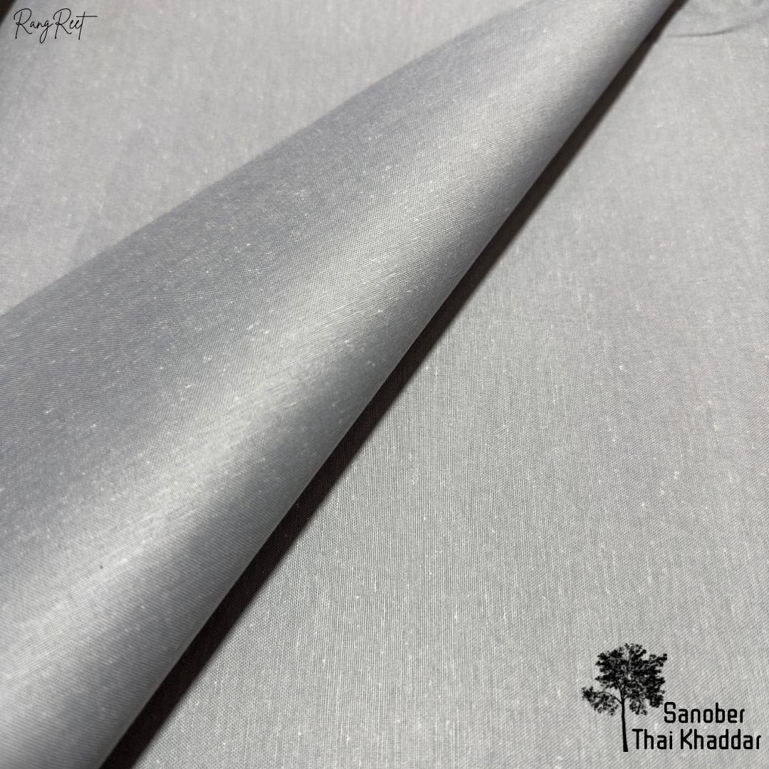 Light Grey - Sanober - Thai Khaddar image 0