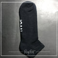 Black Cotton Diabetic Socks image 0