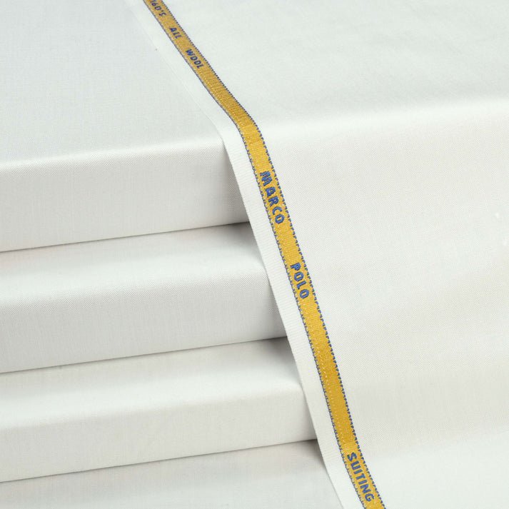 Off White - Marco Polo - Winter Fabric image 0