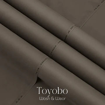 Lite Brown - Toyobo Korean - Blended Fabric image 0